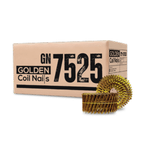 <span style="text-transform: none !important; display: inline;">Paku Tembak Polos Ukuran 75mm x 2.5mm (GN 7525) Golden Coil Nails</span>