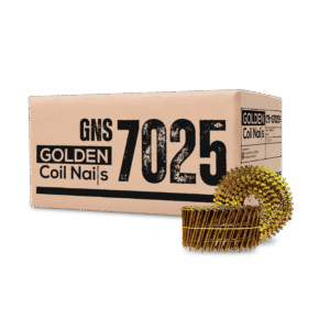 <span style="text-transform: none !important; display: inline;">Paku Tembak Ulir Ukuran 70mm x 2.5mm (GNS 7025) Golden Coil Nails</span>
